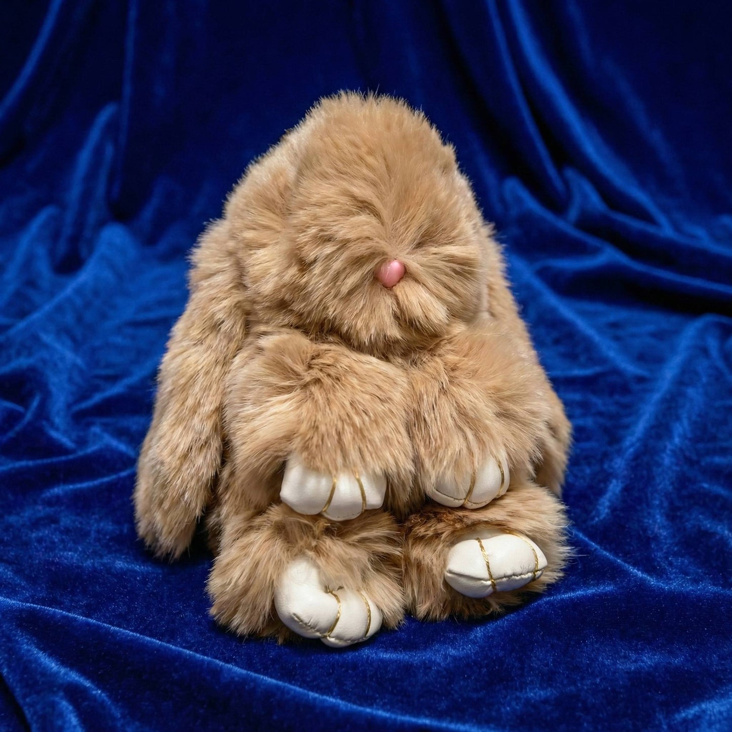 "Fluffy Bunny" – Luxury Bag Charm