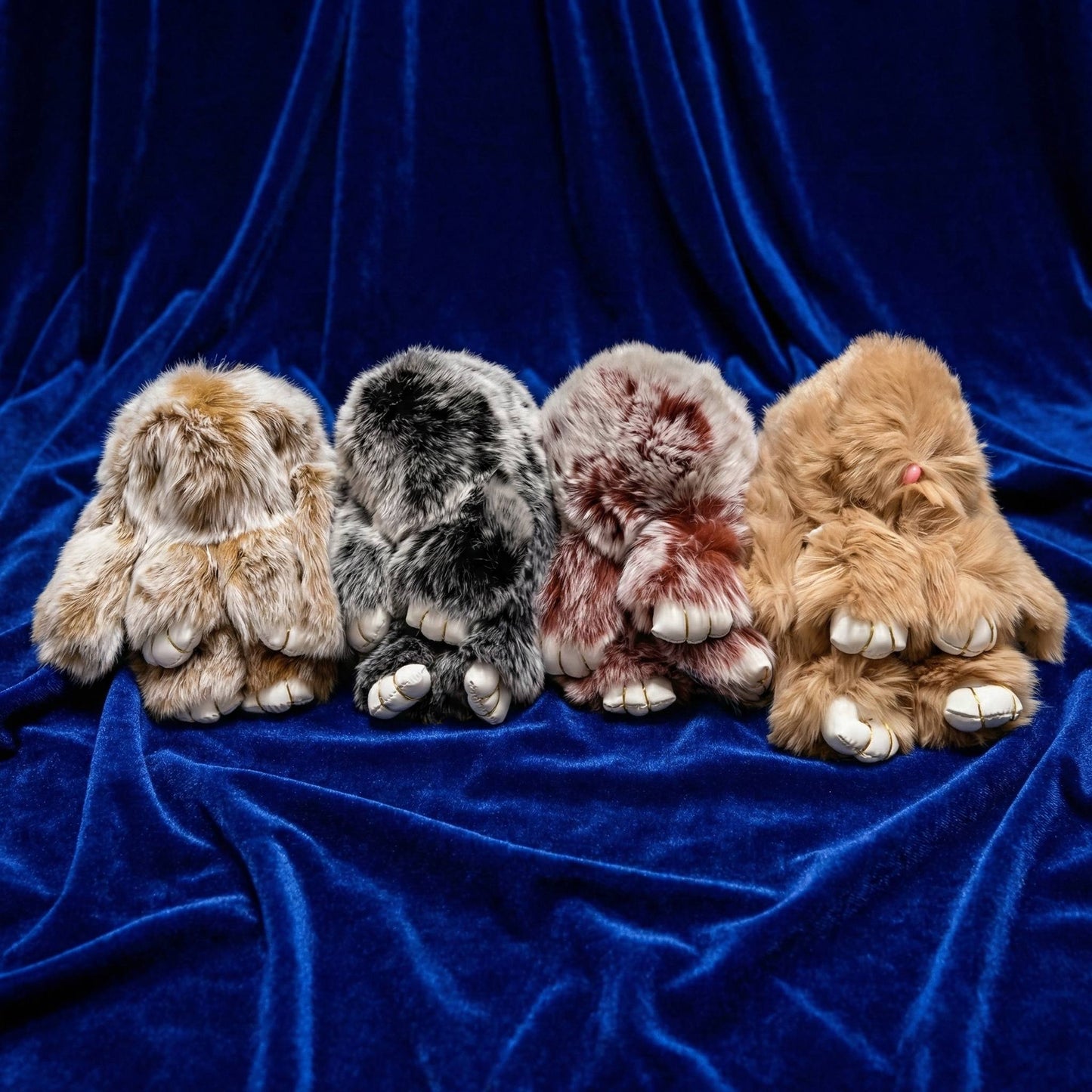 "Fluffy Bunny" – Luxury Bag Charm