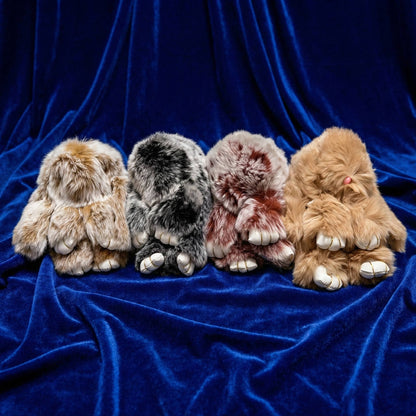"Fluffy Bunny" – Luxury Bag Charm