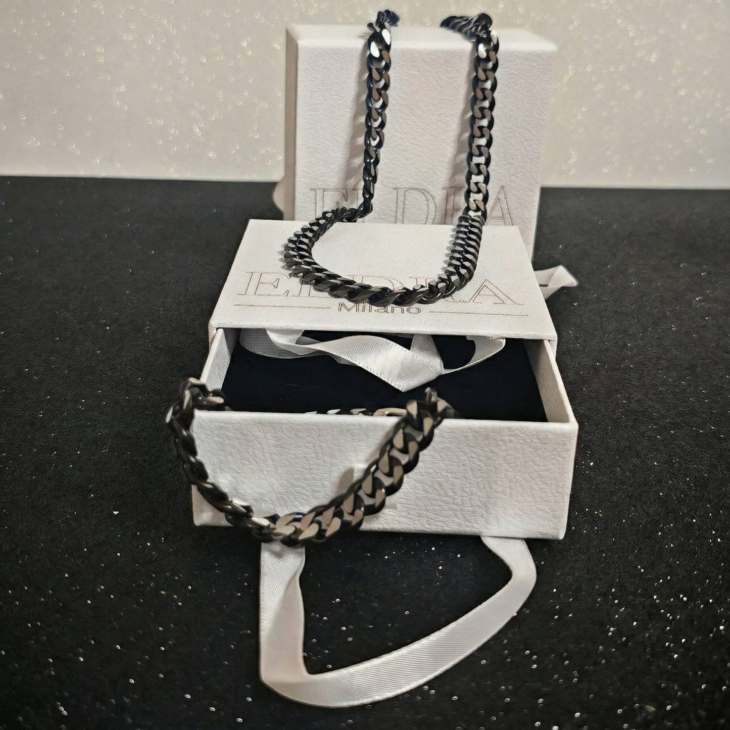 Set Intensive Link - Combo Collana + Bracciale