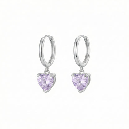 Orecchini Mignon Heart Gems