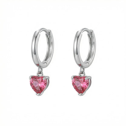 Orecchini Mignon Heart Gems