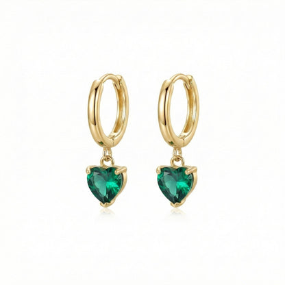 Orecchini Mignon Heart Gems