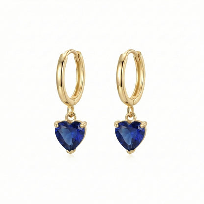 Orecchini Mignon Heart Gems