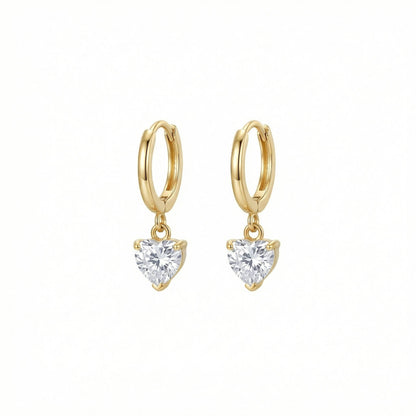 Orecchini Mignon Heart Gems