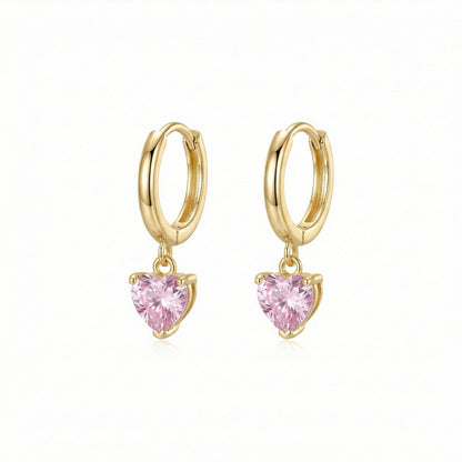 Orecchini Mignon Heart Gems
