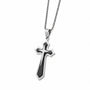 Collana BOLD CROSS Bicolor | Eldra Milano