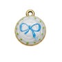 Charm fiocco azzurro