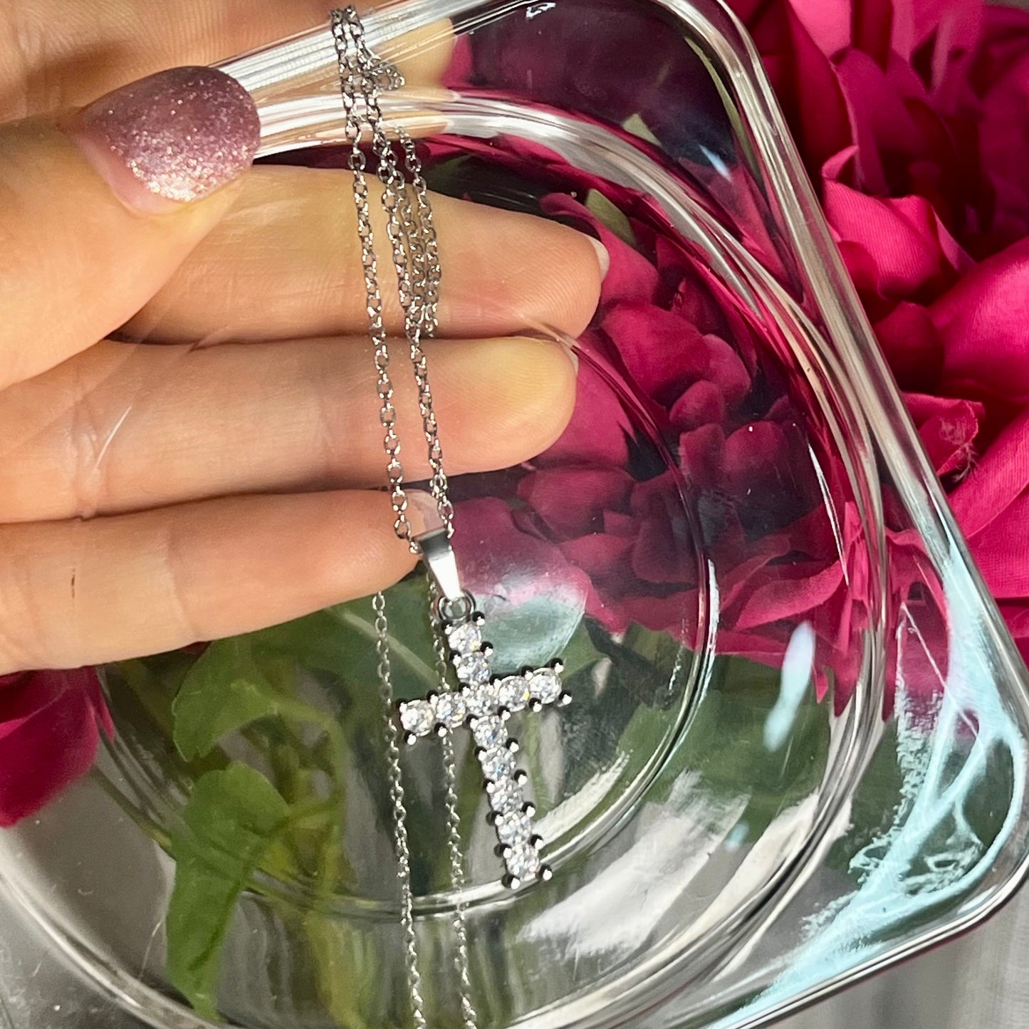 Collana UNISEX SHINE CROSS | Eldra Milano