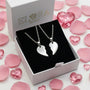 Collana Anime Gemelle – Set Due Cuori Divisibili