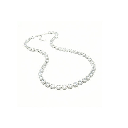 Collana "Luce Imperiale" – Quadrato con Zirconi