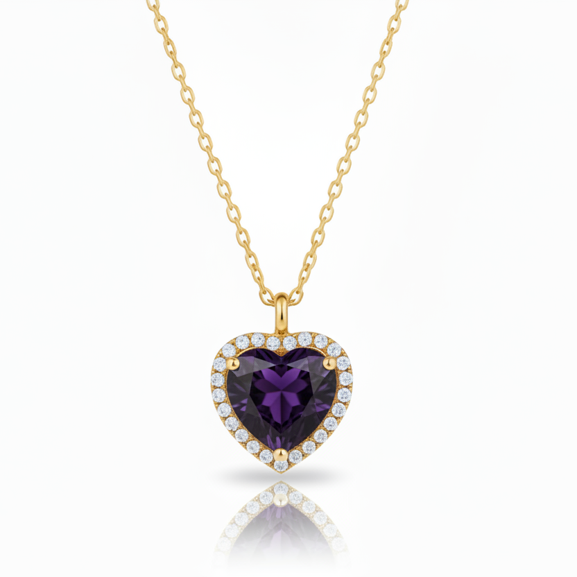 Collana ciondolo regina di cuori