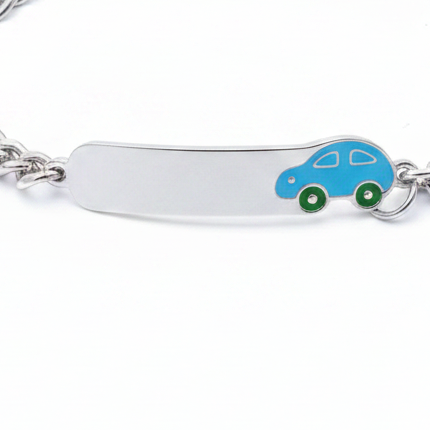 Bracciale bambina e bambino orsetto personalizzato