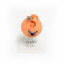 Orecchino Ear Crawler con zircone a cuore e ali