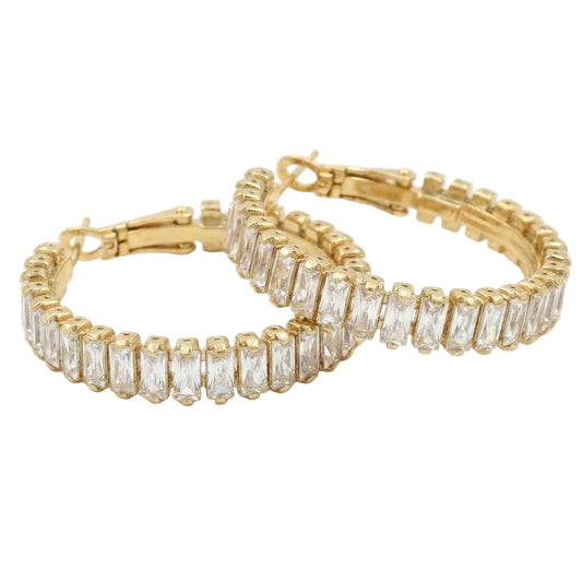 Orecchini a Cerchio "Glow Halo"