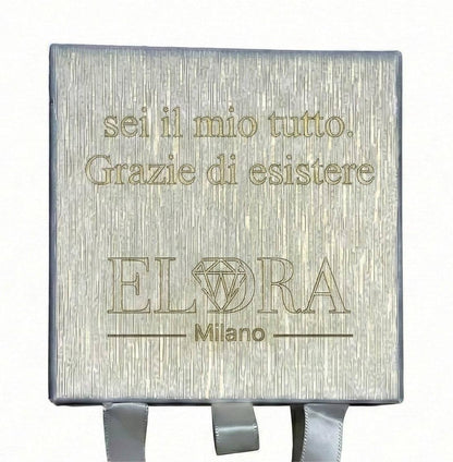 Incisione Scatola & Biglietto Dedica Artigianale