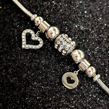 Bracciale "Hearts Harmony" – Charm Edition