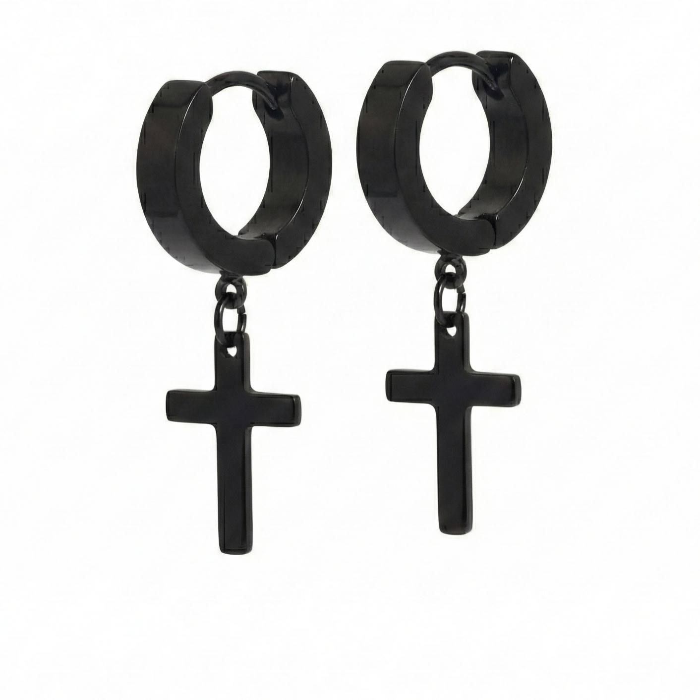 Orecchini Eternal Cross - Unisex Steel