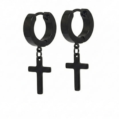 Orecchini Eternal Cross - Unisex Steel