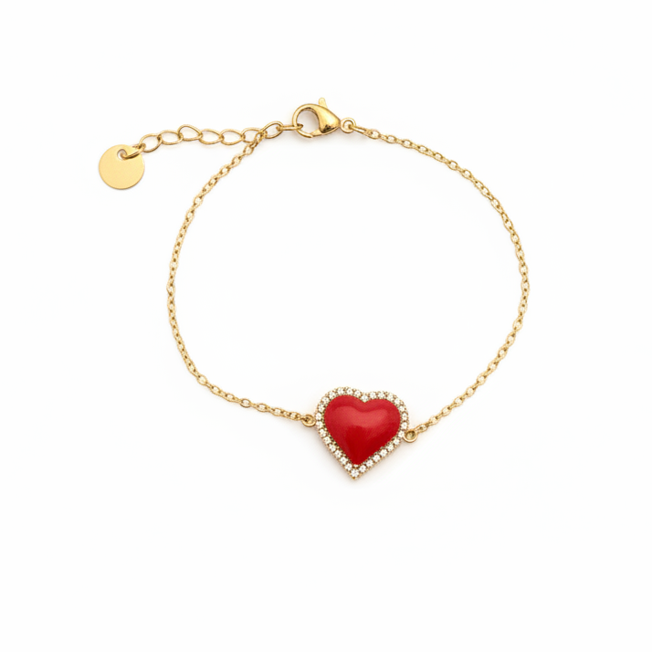 bracciale cuore amore