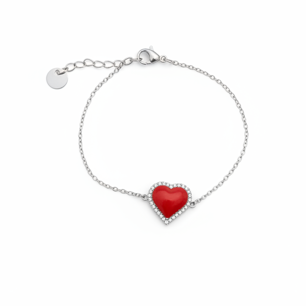 bracciale cuore amore