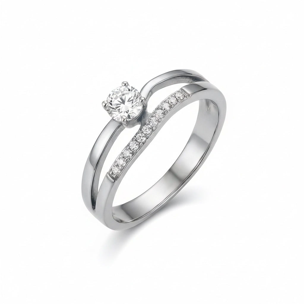 Anello "Aura" - Abbraccio di luce