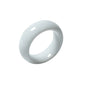 Anello di ceramica bianco