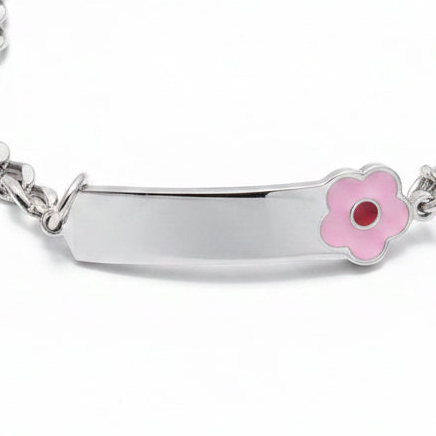 Bracciale bambina e bambino orsetto personalizzato
