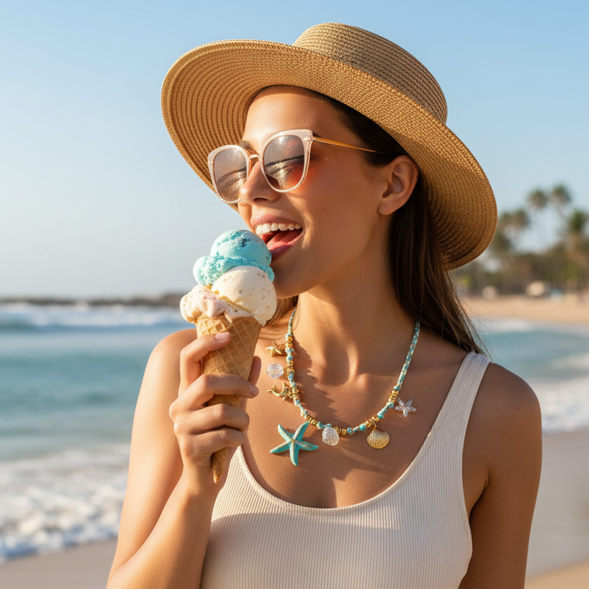 Collana OCEAN CHARM | Eldra Milano
