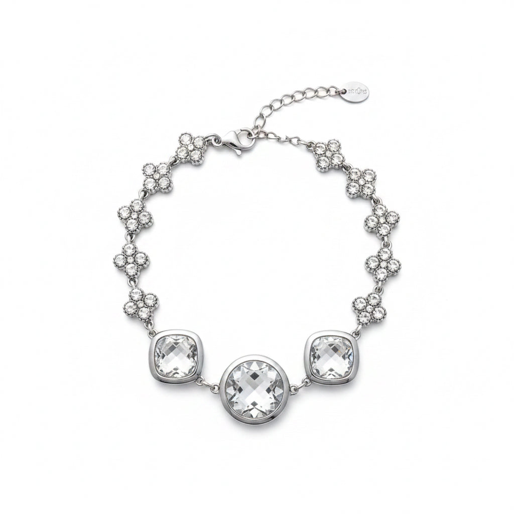 Bracciale in zirconi energia luccicante