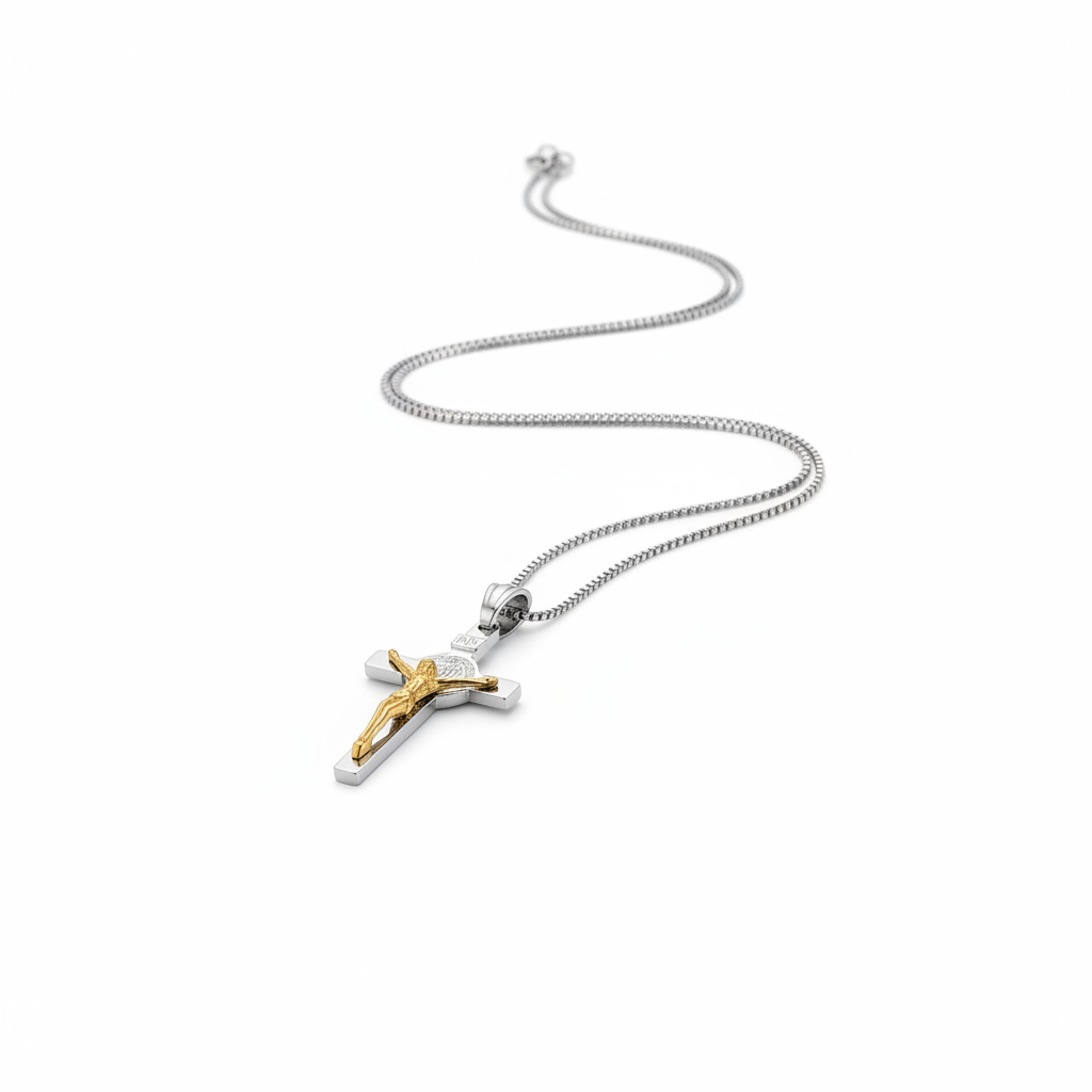 Collana Crocifisso religioso