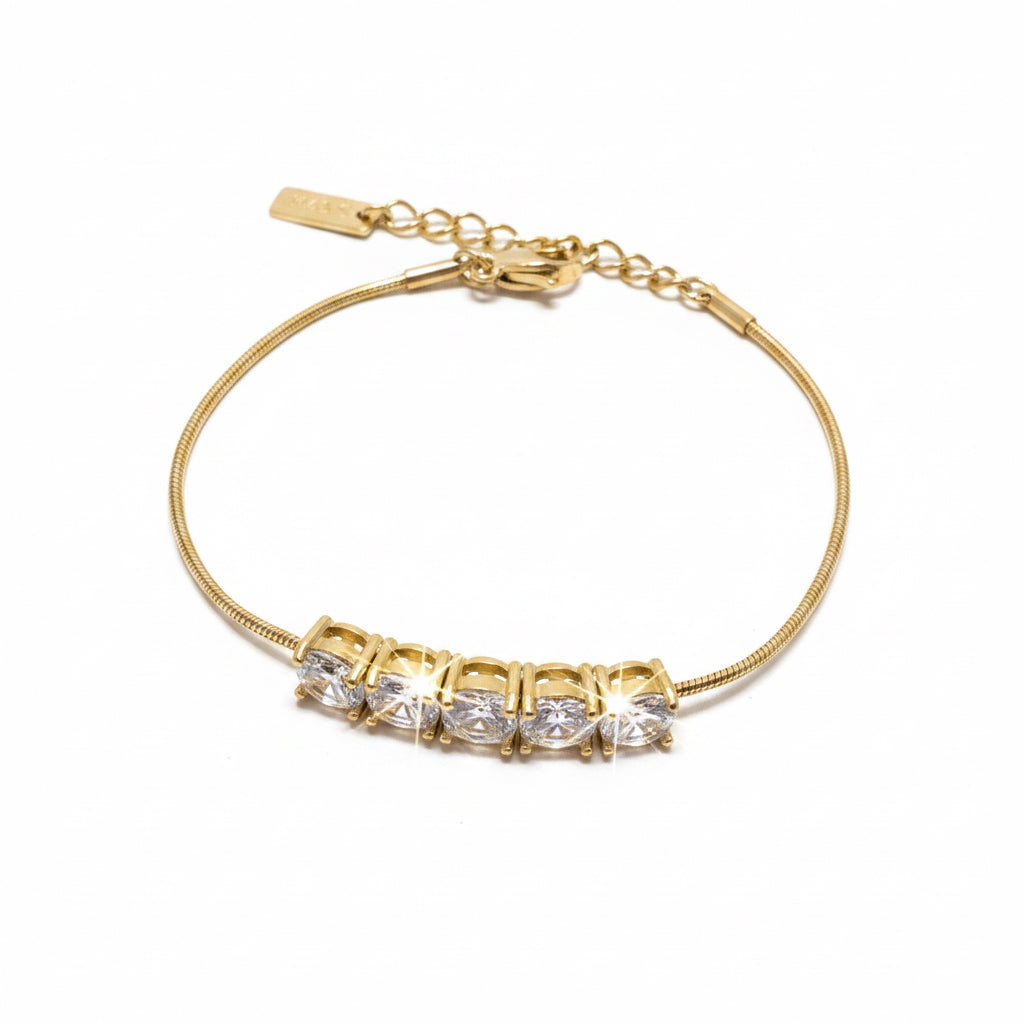 Bracciale con zirconi Queen lux