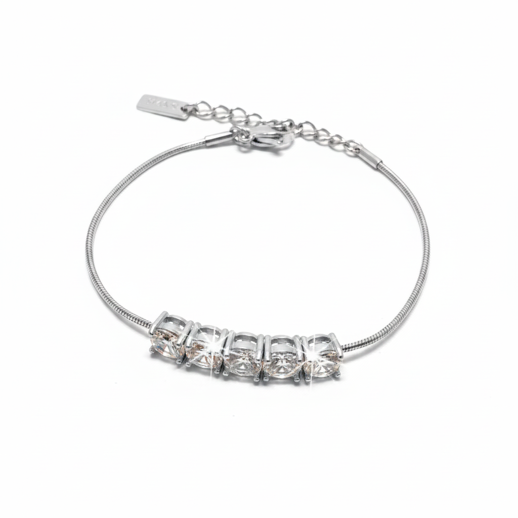 Bracciale con zirconi Queen lux