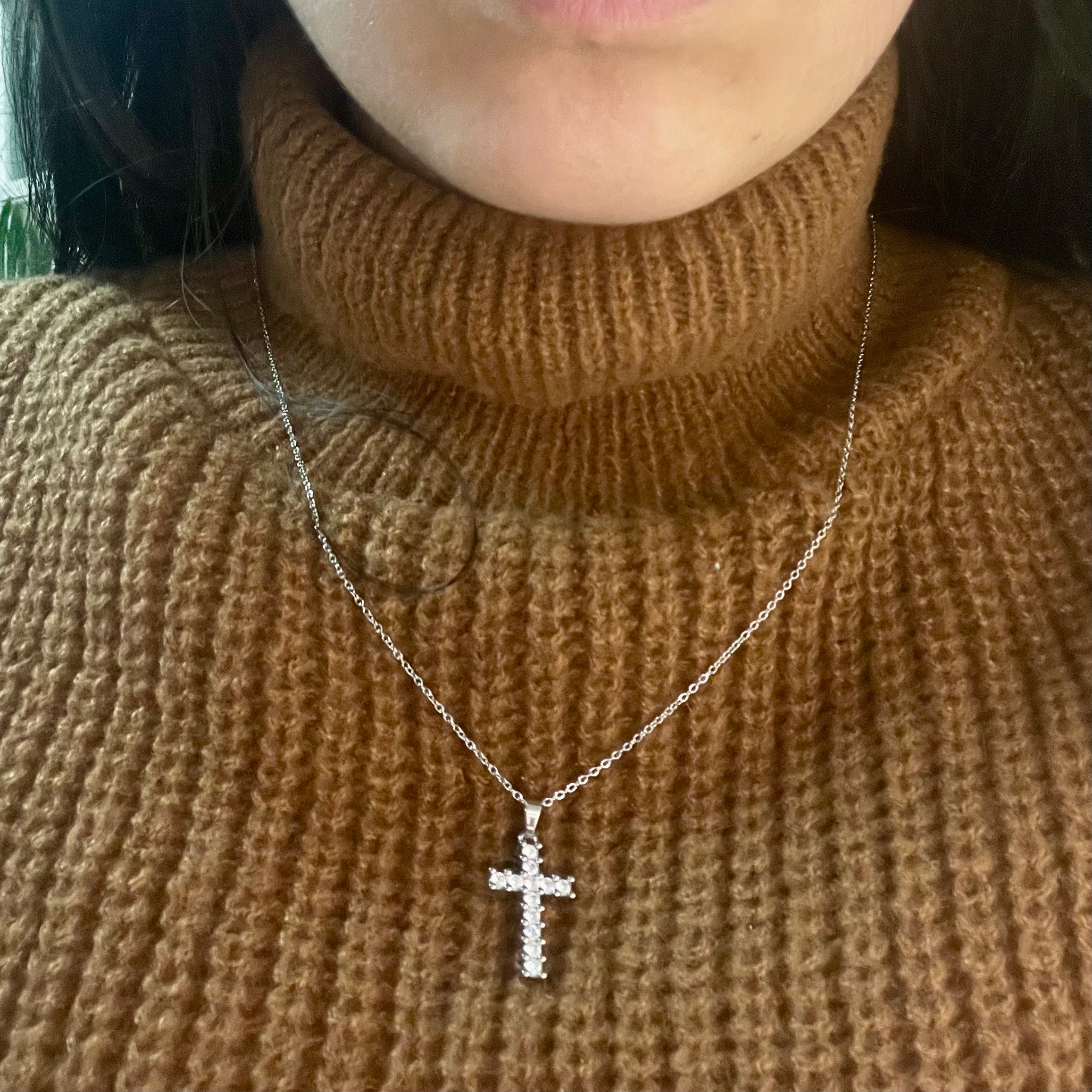 Collana UNISEX SHINE CROSS | Eldra Milano