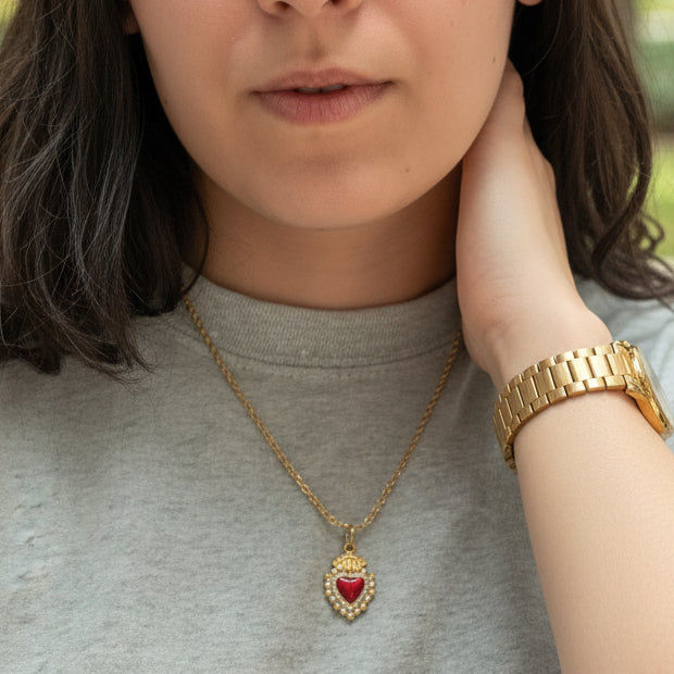 Charm cuore sacro