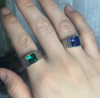 Anello SQUARE GEM | Eldra Milano