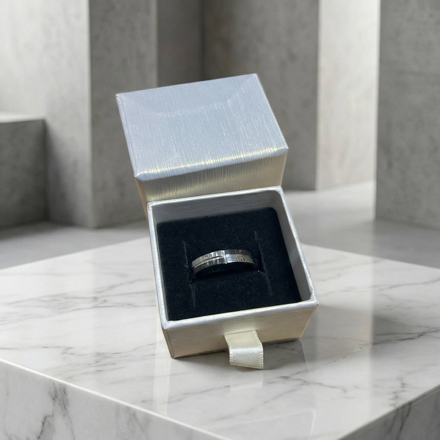 Anello "Shadow Steel"