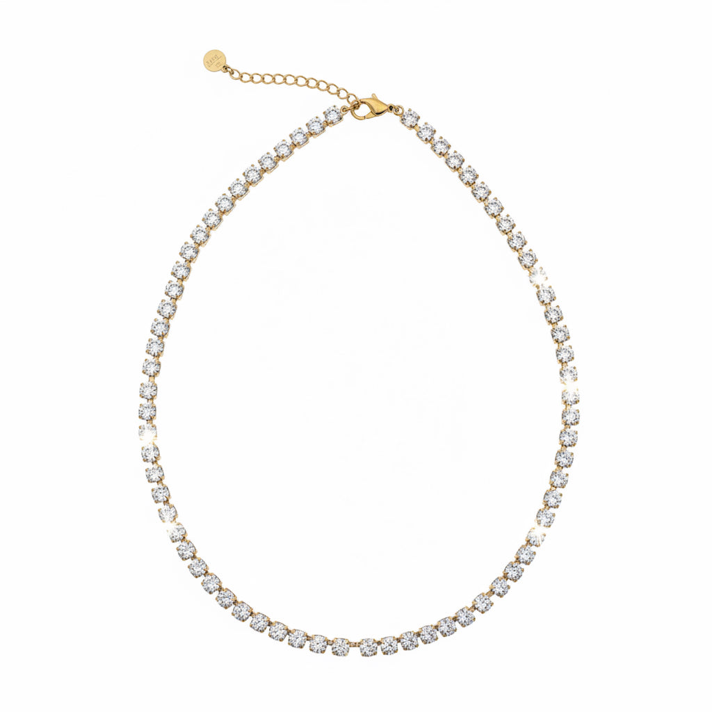 Collana Tennis royal unisex
