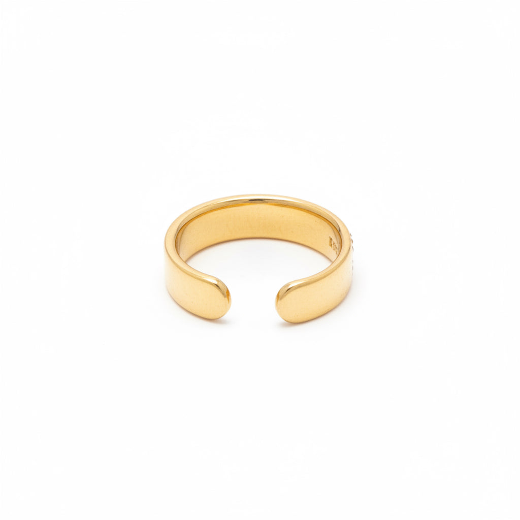 Orecchino Ear Cuff con pavé