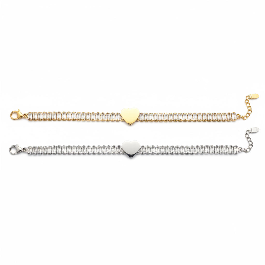 Bracciale tennis Sofia con incisione personalizzata