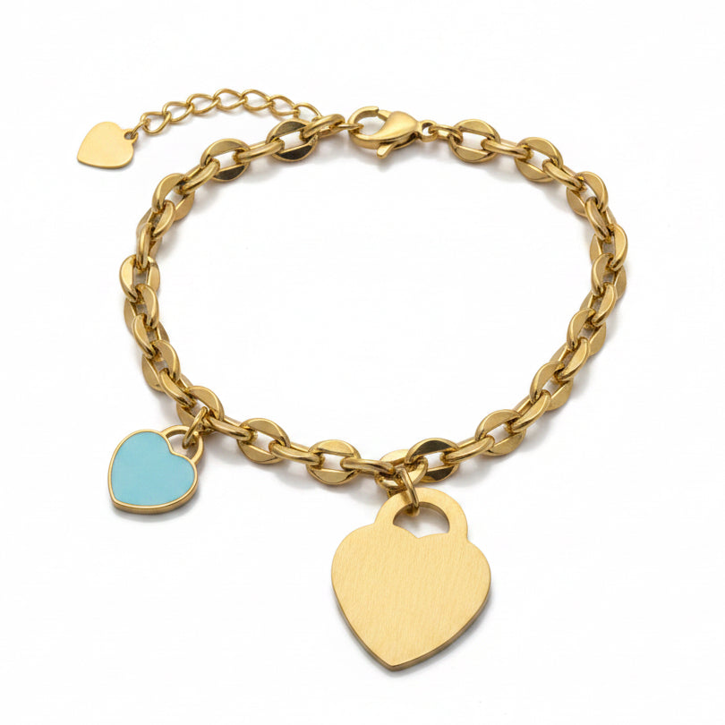 Bracciale cuori inseparabili