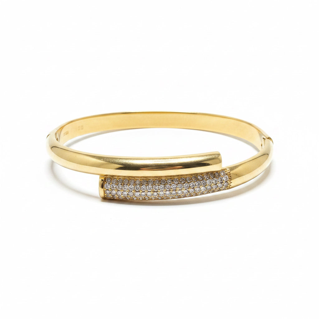 Bracciale rigido fascio lucente