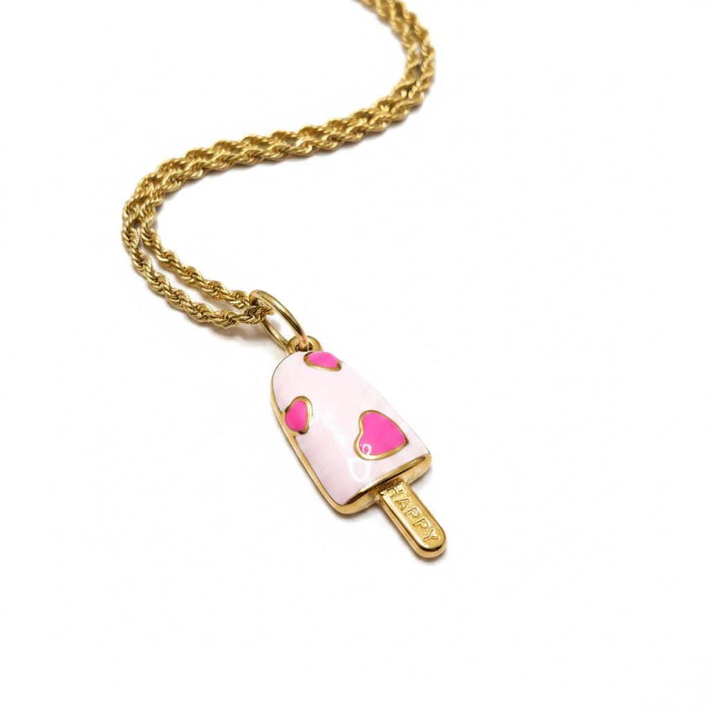 Charm gelato rosa