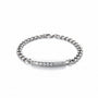 Bracciale Velvet  acciaio e zirconi