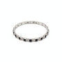 Bracciale scacchi neri