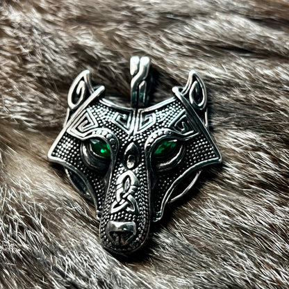 WOLF FENRIR in Acciaio Inox Massiccio - Eldra Milano