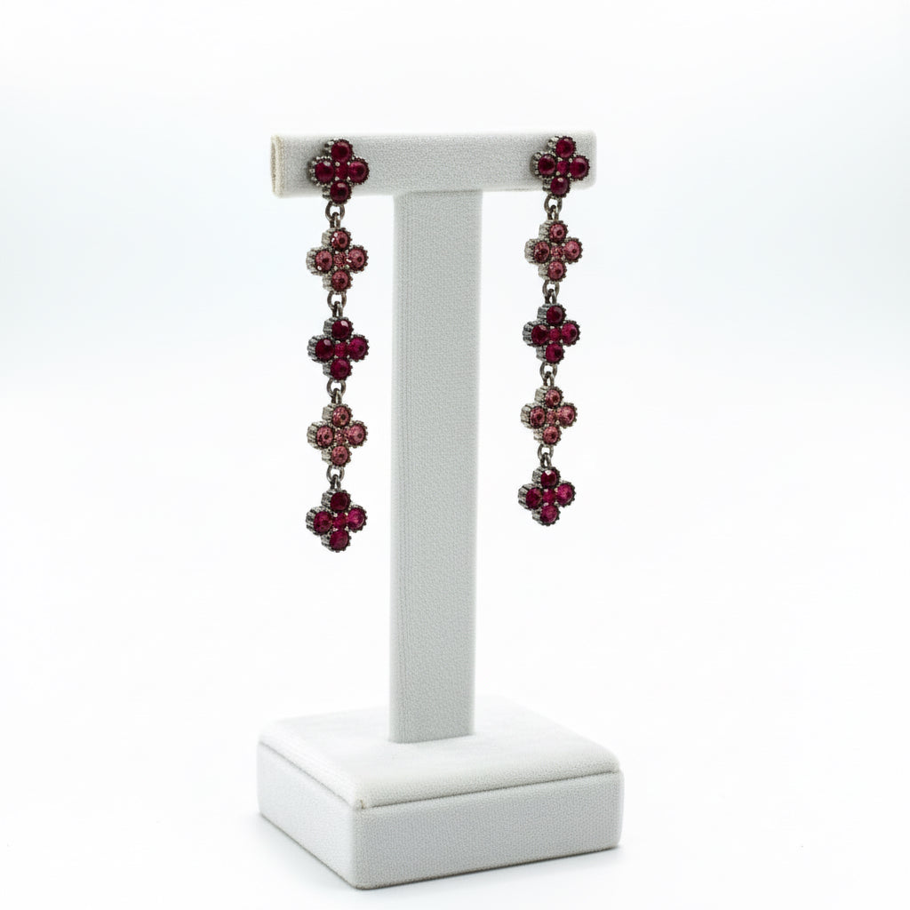 Orecchini Pendenti LUCKY LEAF – Collezione Fortuna – Eldra Milano