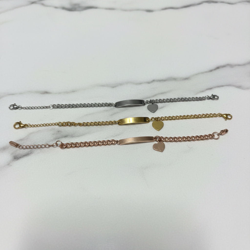 Bracciale unico cuore