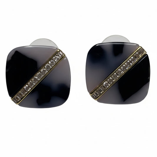 Orecchini a Lobo NOIR ÉCLAT – Design Geometrico | Eldra Milano