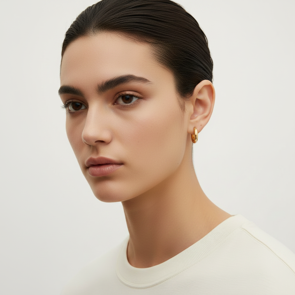 Orecchini ad anello unisex
